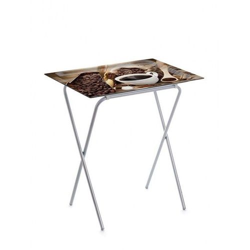 Don Hierro - Table Pliante Avec Plateau Amovible, Petite Table D'appoint Pliante Pour Cuisine, Camping, Terrasse, Jardin, Ada-41