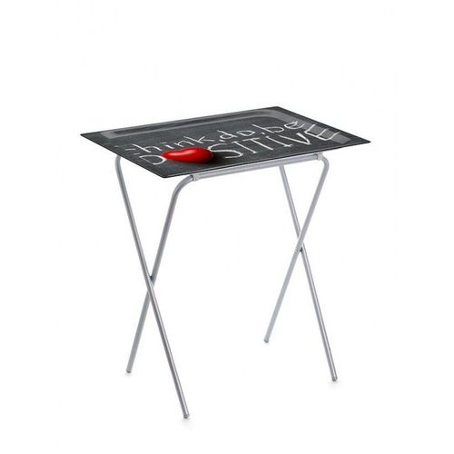 Don Hierro - Table Pliante Avec Plateau Amovible, Petite Table D'appoint Pliante Pour Cuisine, Camping, Terrasse, Jardin, Ada-61
