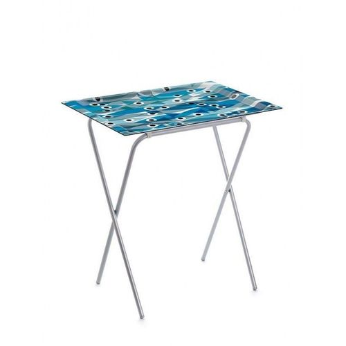 Don Hierro - Table Pliante Avec Plateau Amovible, Petite Table D'appoint Pliante Pour Cuisine, Camping, Terrasse, Jardin, Ada-65