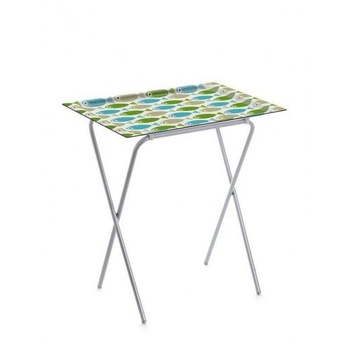 Don Hierro - Table Pliante Avec Plateau Amovible, Petite Table D'appoint Pliante Pour Cuisine, Camping, Terrasse, Jardin, Ada-67