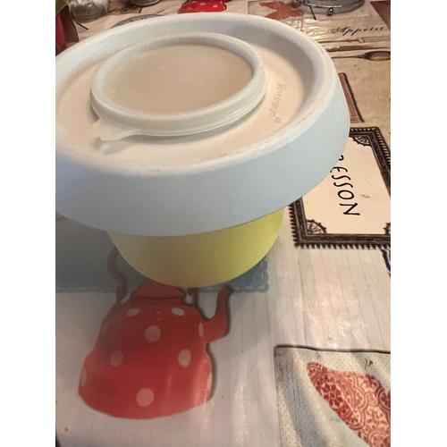 Petit Bol Batteur 1,5 Litre Tupperware Vintage Jaune