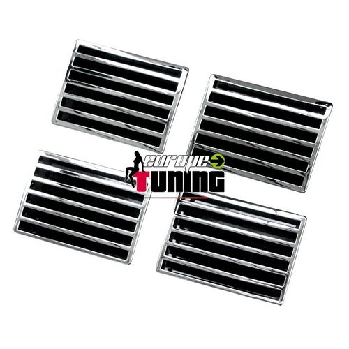Grilles Aeration - Bouches D'air Chromees Peugeot 307