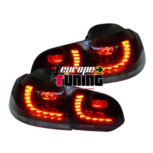 Feux Led Rouge Noirs Look Gti Vw Volkswagen Golf 6