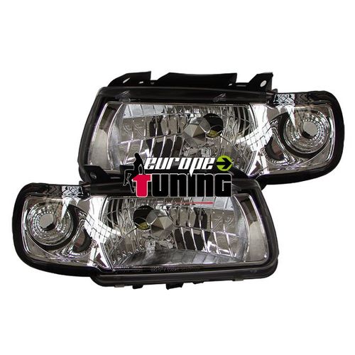 Phares Feux Avants Glace Lisse Volkswagen Vw Polo 6n