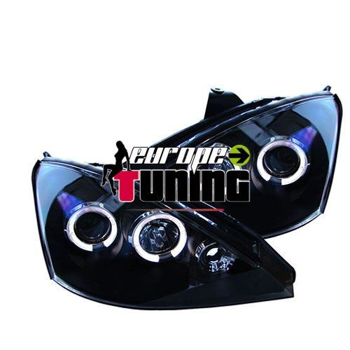 Phares Angel Eyes Ford Focus Noirs 2001-2004