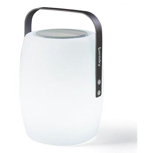 Lampe Enceinte Bluetooth Sans Fil - Lumisky - Lucy Play - H31 Cm - Led Blanc Et Multicolore Dimmable