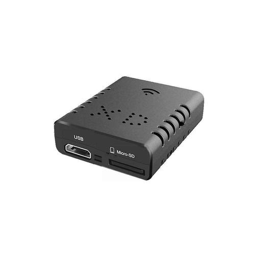 Mini caméra IP de sécurité à domicile, vision nocturne IR, détection de mouvement, micro enregistreur vidéo, DVR, WiFi, Full HD, 4K