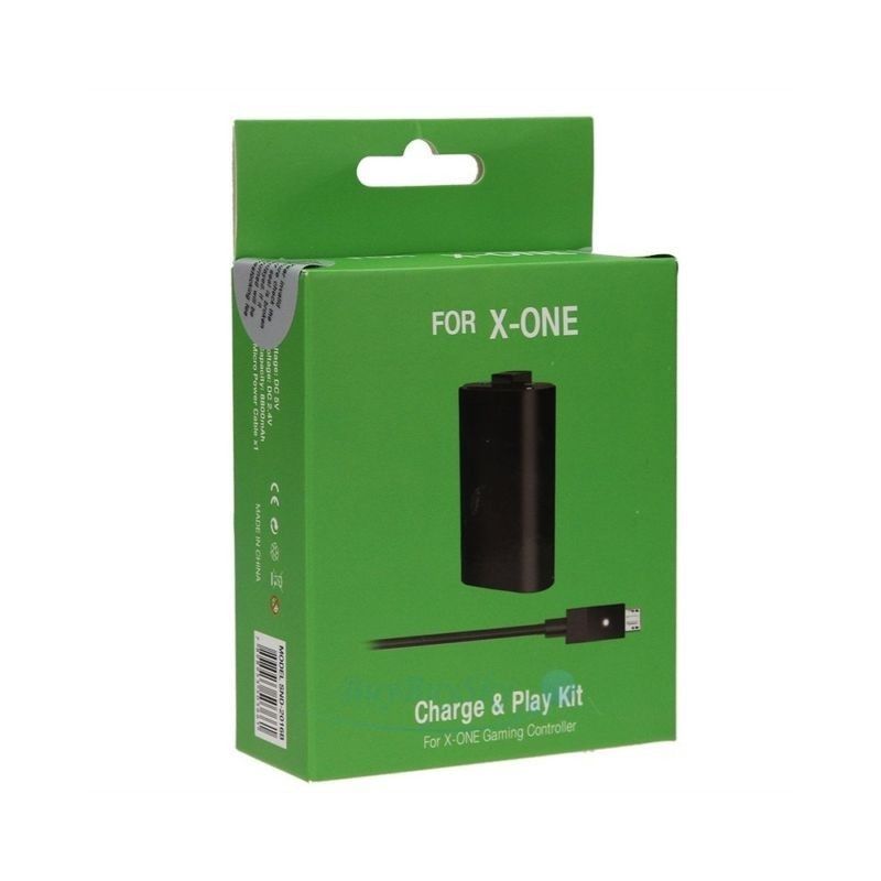 Batterie + Câble Chargeur Usb Pour Manette Sans Fil One - 1400 Mah