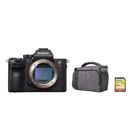 Sony Alpha A7R III (A7R III) Corps + 64GB SD card + camera Sac