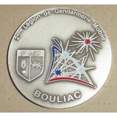 Médaille Bouliac - 2ème Légion De Gendarmerie Mobile