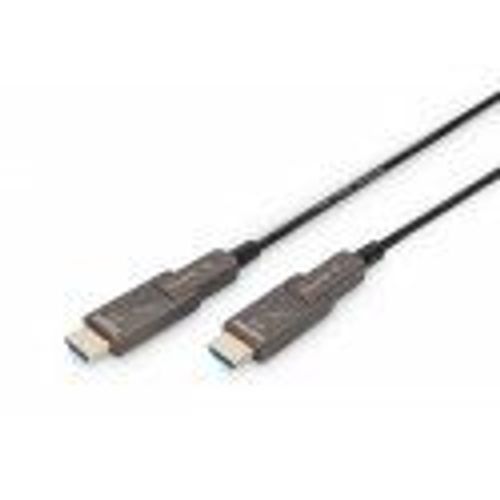 Digitus 4k ? Câble Fibre Optique Hybride Hdmi Aoc Avec 15m Connecteur
