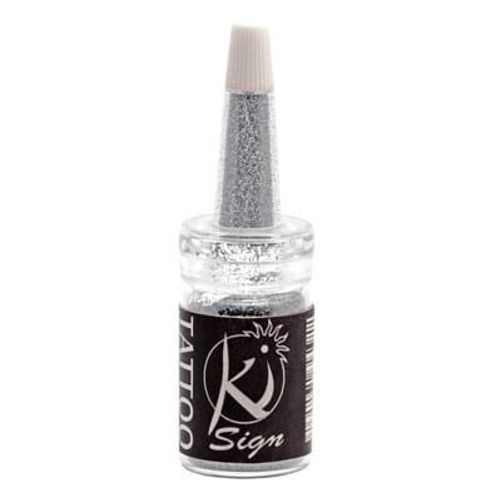 Paillettes Pour La Peau Argenté Flacon 7 Ml