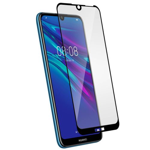 Film Huawei Y6 2019 / Y6s Et Honor 8a Protege Verre Trempé Biseauté Contour Noir