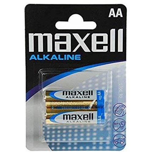 PILES LR06 ALCALINES AA 1.50V x2 MAXELL