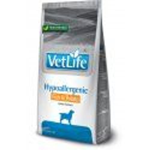 Farmina Pet Food Vet Life Hypoallergenic 12 Kg Adulte Poisson, Pomme