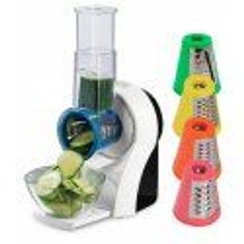 Esperanza Ekm026 Râpe électrique Et Spiraliseur Plastique Multicolore