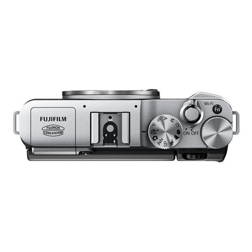 Appareil photo Système sans miroir Fujifilm X Series X-M1 Appareil photo numérique - sans miroir - 16.3 MP - APS-C - 1080p - corps uniquement - Wi-Fi - argent