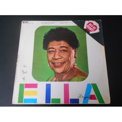 Disque 33 Tours The Best Of Ella Fitzgerard - Volume 1