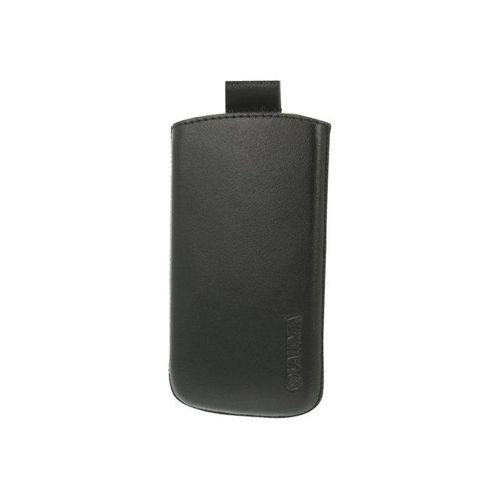 Valenta Pocket Classic 22 - Housse Pour Téléphone Portable - Cuir Véritable - Noir