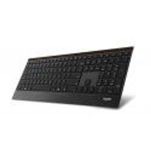 Rapoo Kabellose Ultraflache Multi-mode-tastatur "e9500m" Schwarz Drah