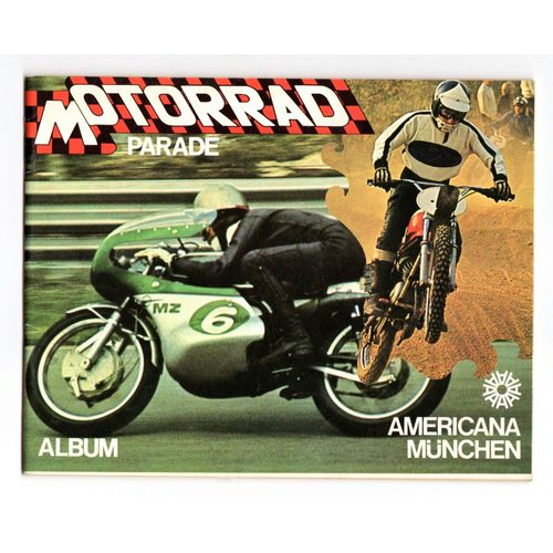 Album Motorrad Parade - Americana München - 1971 - No Panini