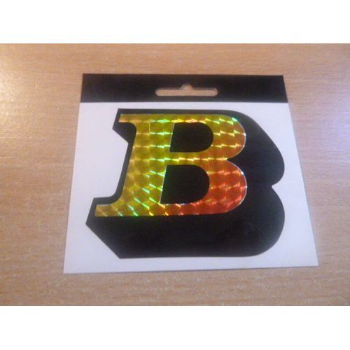 Autocollant Neuf Lettre B