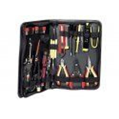 exertis Connect Professional Tool Case - 35 pieces - Le kit des outils du réseau