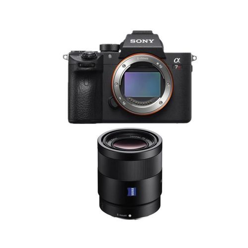 Sony Alpha 7R III hybride 42.4 mpix + objectif SEL 55MM F1.8 ZA