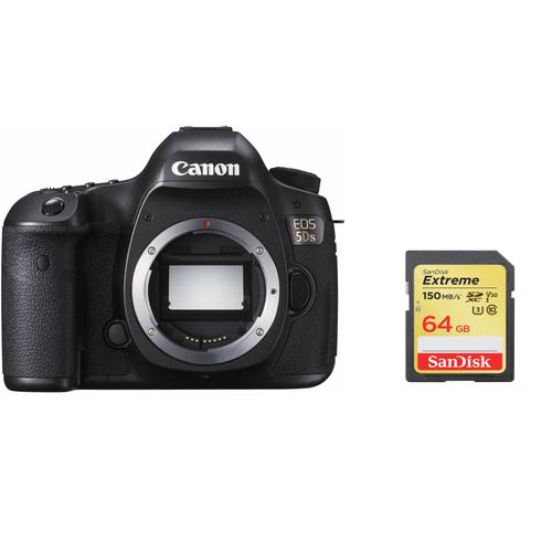 CANON EOS 5DS reflex 50.6 mpix Body + 64GB SD card