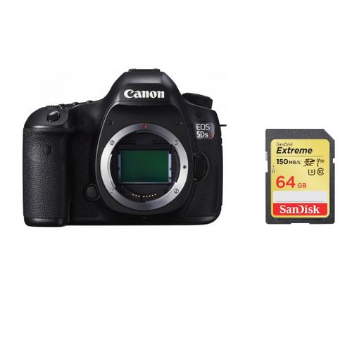 CANON EOS 5DS R reflex 50.6 mpix Body + 64GB SD card