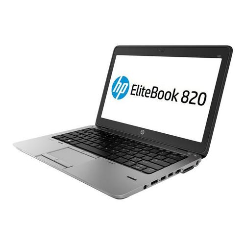 HP EliteBook 820 G2 - 12.5" Core i7 I7-5500U 2.4 GHz 8 Go RAM 256 Go SSD Noir AZERTY