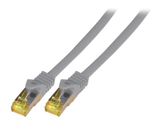 EFB-Elektronik - Cordon de raccordement - RJ-45 (M) pour RJ-45 (M) - 20 m - SFTP, PiMF - CAT 7 - démarré, sans halogène, moulé - gris