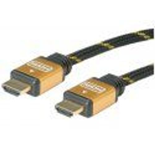 Roline Gold Câble Hdmi High Speed Avec Ethernet, M-m 20m