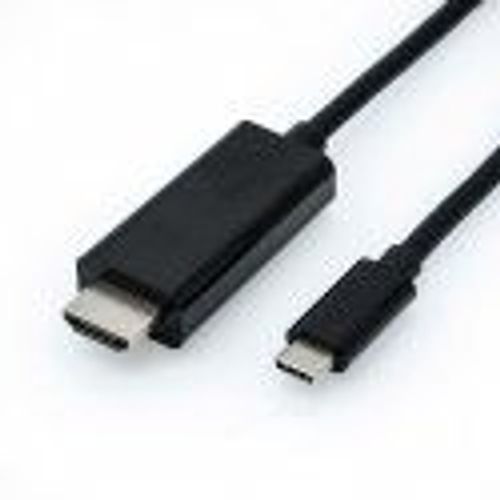 Roline 11.04.5841 Câble Vidéo Et Adaptateur 2 M Usb Type-c Hdmi Noir