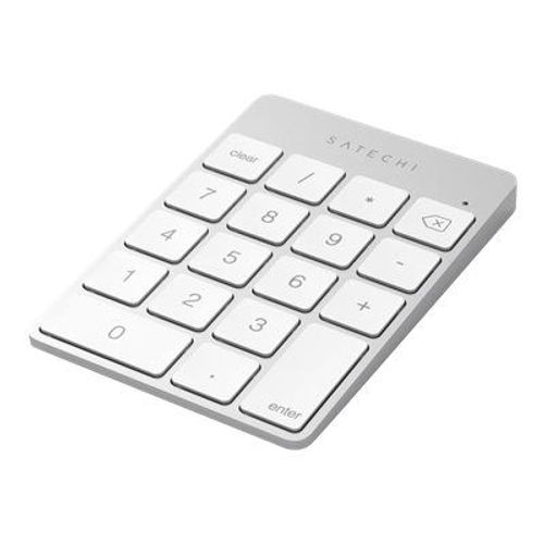 Satechi Aluminum Slim - Pavé numérique - sans fil - Bluetooth - argent