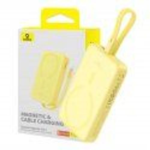 Powerbank Baseus Magnetic Mini 10000mah 20w Magsafe (Yellow)