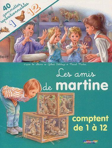 Martine Fête Noël - 40 Gommettes Repositionnables