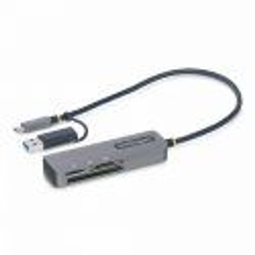 StarTech.com Lecteur de Cartes Mémoire Multi-Média USB 3.0, SD/microSD/CF - Lecteur de carte (CF II, microSDHC, microSDXC, SDHC, SDXC, SD 3.0 UHS-I) - USB 3.0/USB-C