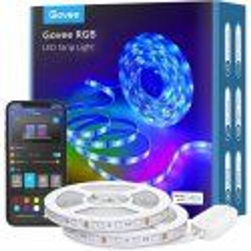 Govee - Rgb Smart Wi-Fi Bluetooth Led Strip Lights(10m)