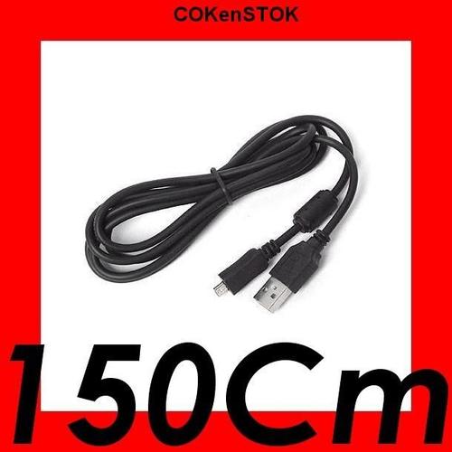 "150CM" Câble data usb 2.0 pour Panasonic Lumix DMC-SZ10