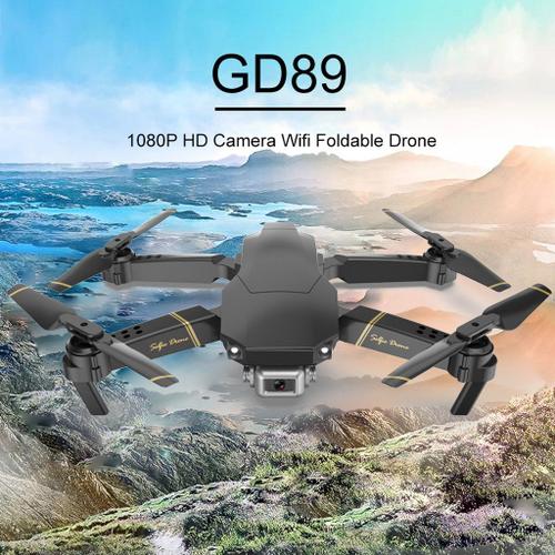 Gd89 Wifi Fpv 1080p Hd Camera Altitude Hold Mode Foldable Rc Drone Rtfzen5545-Générique