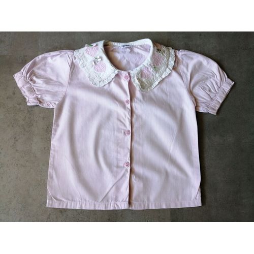 Chemisier Taille 4 Ans Rose Et Blanc