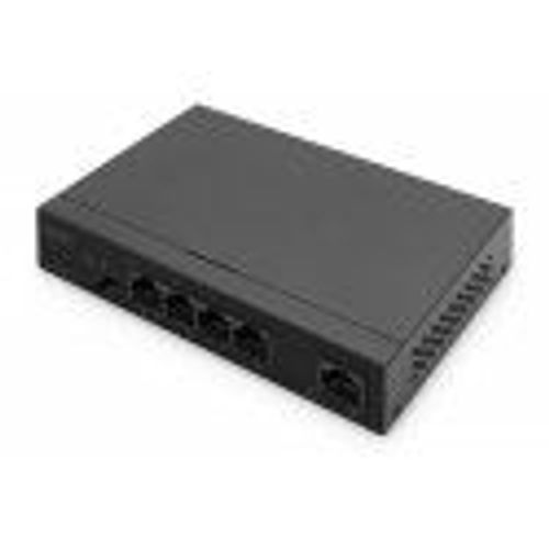 Digitus Commutateur Gigabit Ethernet Poe, 4 Ports Poe + 1 Port Uplink
