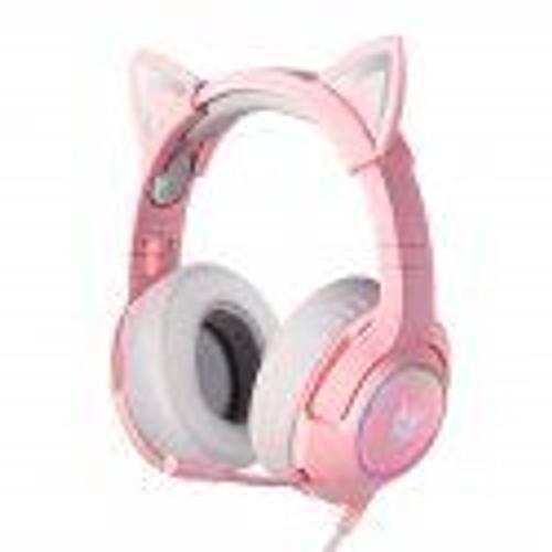 Gaming Headphones Onikuma K9 Pink Rgb