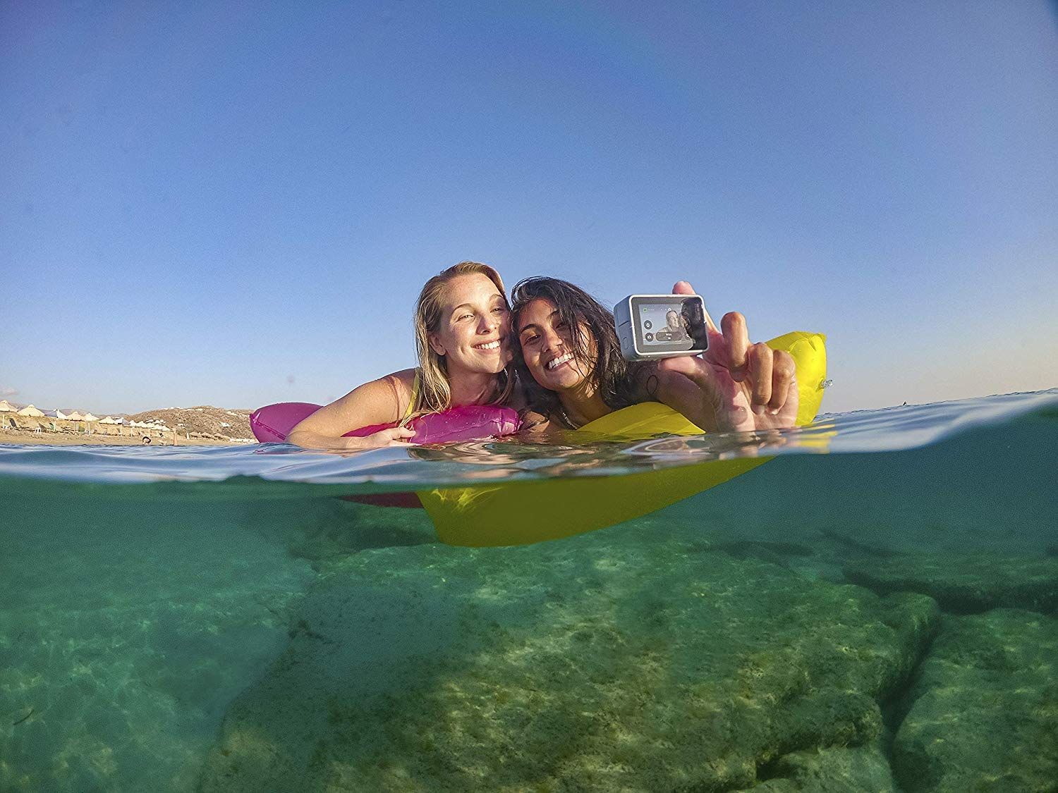 GoPro HERO7 White - Camra de poche - fixable - 1440 p / 60 pi/s - 10.0 MP - sous-marin jusqu' 10 m image 1 | Rakuten