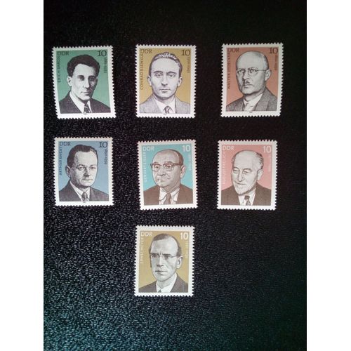 Timbre Allemagne / Rda Yt Lot Personnages ( 07712 )