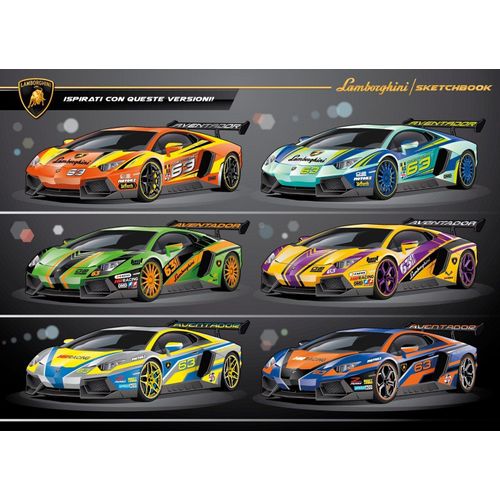 Clementoni Lamborghini - Cahier À Dessins
