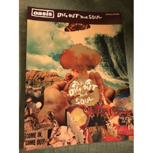 Oasis Dig Out Your Soul Songbook Partition Chant-Piano Accords Wise Publication