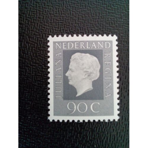 Timbre Pays-Bas / Holland Yt 1022 Reine Juliana (1909-2004) 1975 ( 09712 )