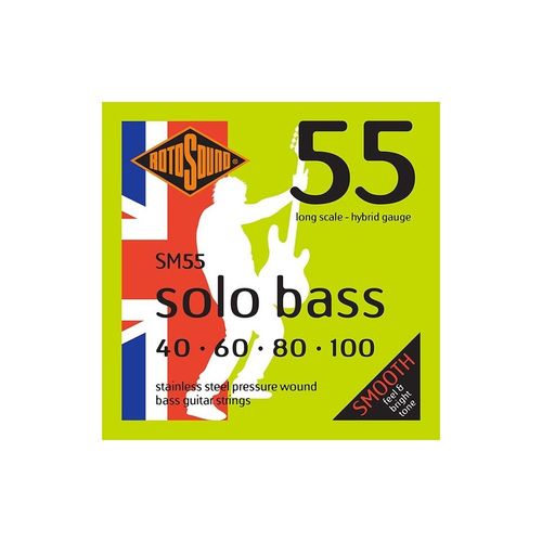 Rotosound Sm55 Solo Bass - Jeu De Cordes Basse - 40-100